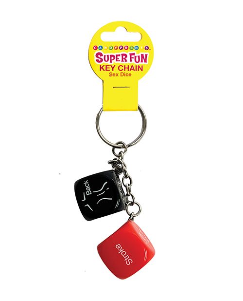 Candyprints Super Fun Sex Dice Key Chain