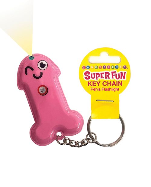 Candyprints Super Fun Penis Flashlight Keychain
