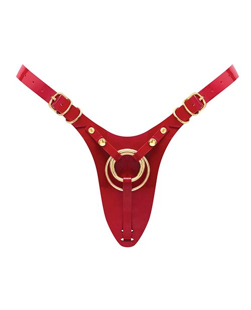 Strap on Me Leatherette Harness Fabulous