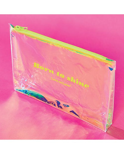 Love to Love Born to Shine Pouch-Acid Yellow