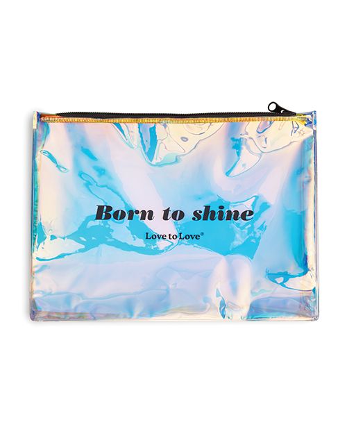 Love to Love Born to Shine Pouch-Black Onyx