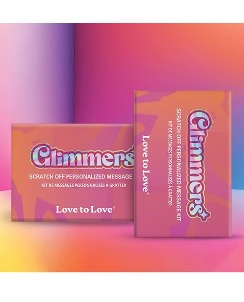 Love to Love Glimmers Personalized Scratch Off Messages