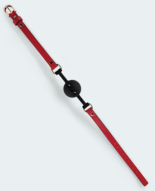 Lust PU Leather Ball Gag