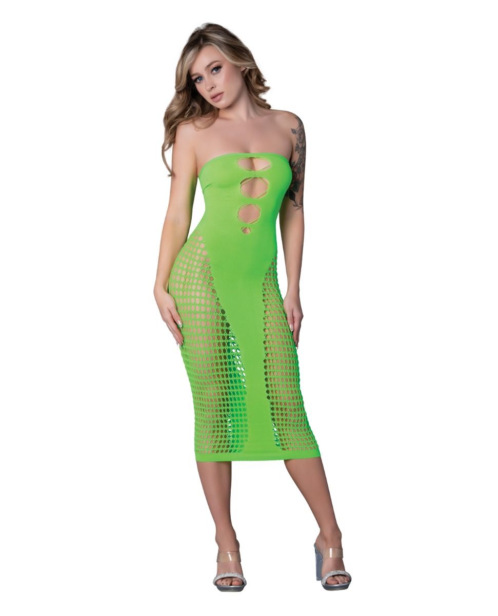 Exposed Seamless Sleeveless Gown