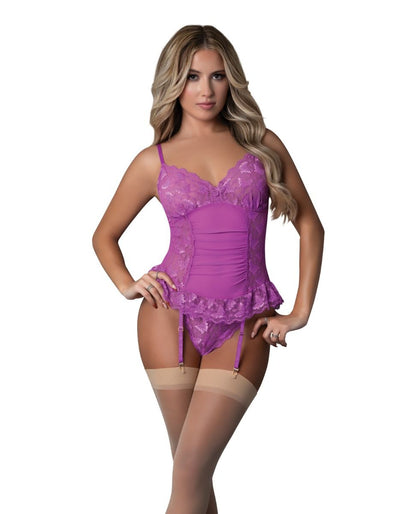 Butterfly Fantasies Gathered Corset Set