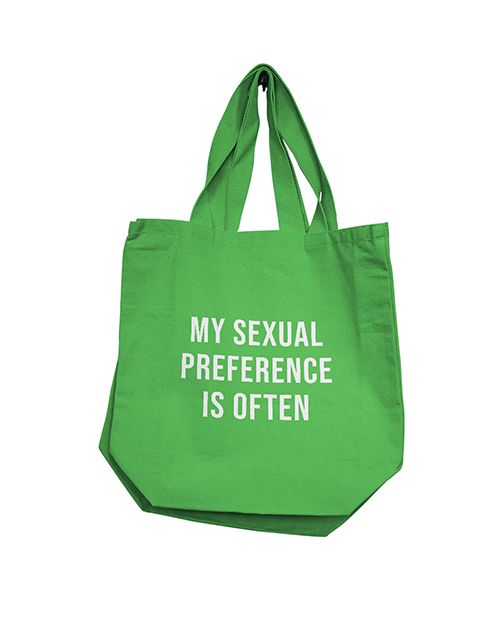 Nobu My Sexual Preference Is Often Reusable Tote
