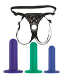 Nobu Tai Silicone Dildo Set With Adjustable Strap-On Harness