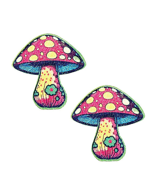 Nipztix Neva Nude Glitter Shroom Pasties
