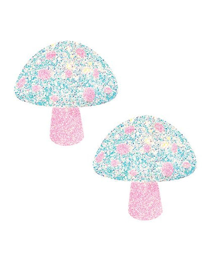 Nipztix Black Light Glitter Shroom Pasties