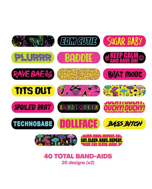Neva Nude Plur Vibes Ouchie Stix Bandages