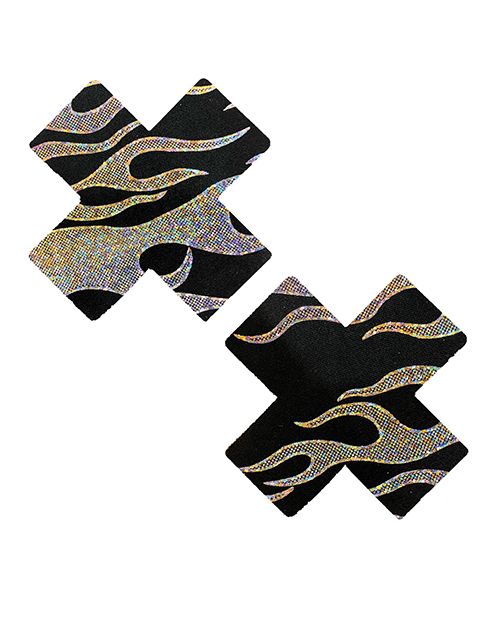 Nipztix Robo Meltdown Holographic X Factor Pasties