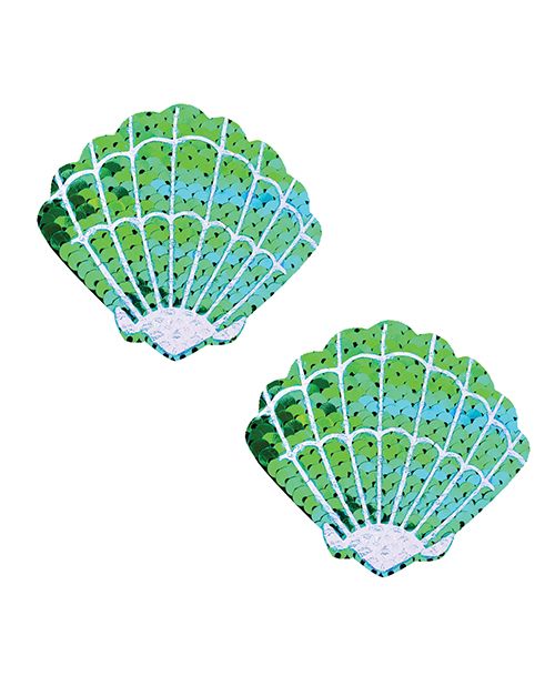 Nipztix Sequins Sea Shells Under the Sea Pasties