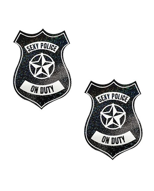 Nipztix Sexy Police Badge Pasties