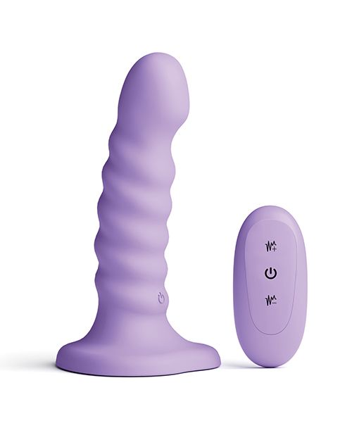 Colours Ribbed 5 Inch Vibrating Dildo