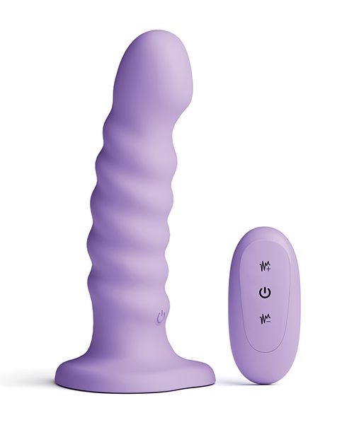 Colours Ribbed 6 Inch Vibrating Dildo