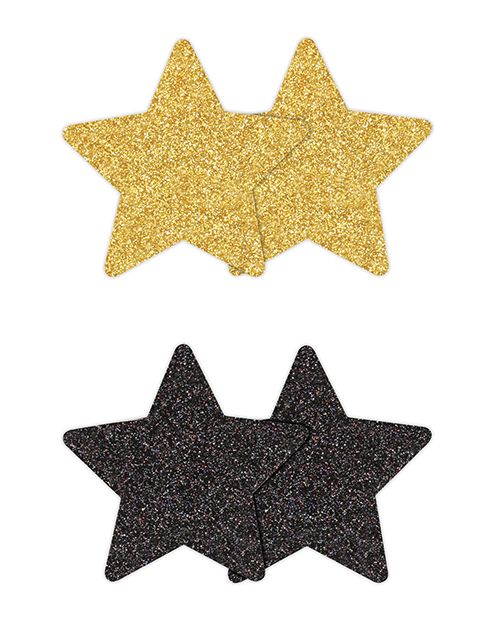 Pretty Pasties Glitter Stars Pasties-2 Pair