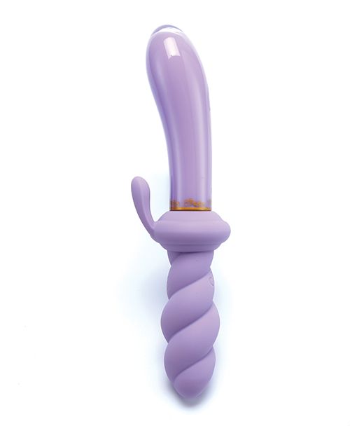 Cristal Jade Twist Glass Rabbit