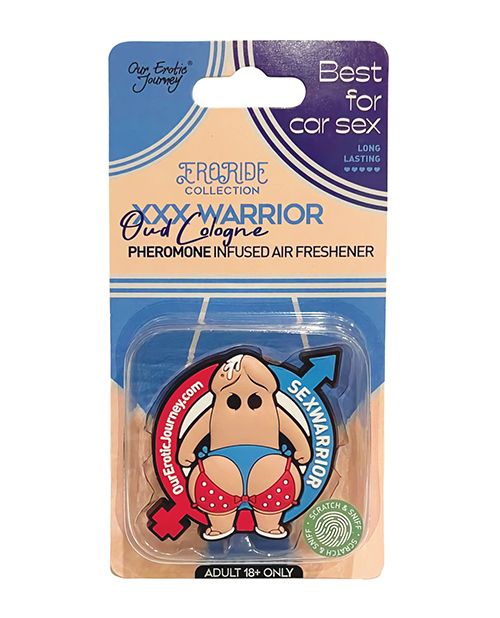 EroRide XXX Warrior Pheromone Infused Air Freshener