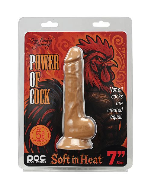 Power of Cock 7 Inch Dildo