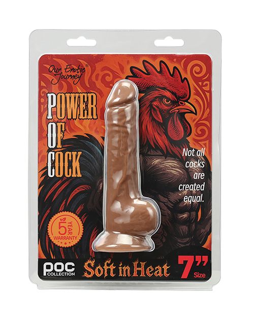Power of Cock 7 Inch Dildo