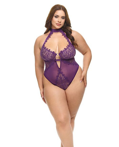 Oh La La Cheri Kennedy Lace and Mesh Teddy