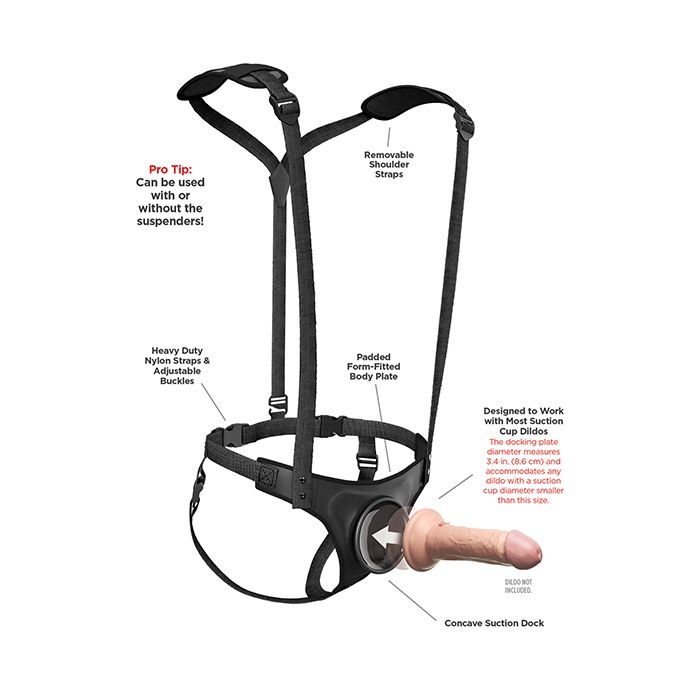 Body Dock Strap-On Suspenders