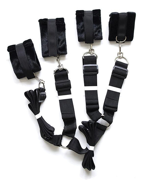 Plesur Fuzzy Bedroom Bondage Kit