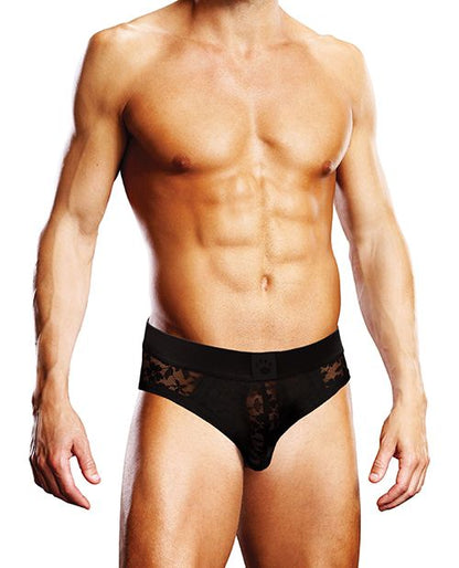 Prowler Lace Open Back Brief