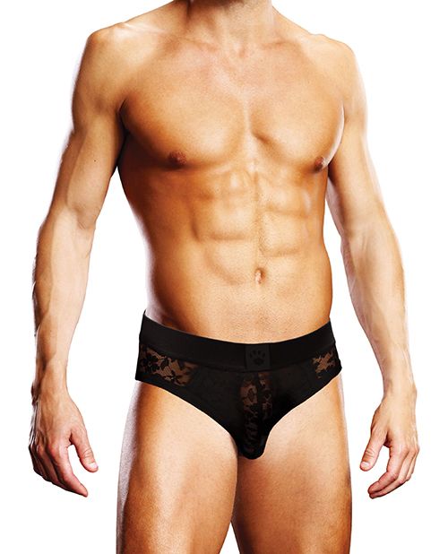 Prowler Lace Open Back Brief