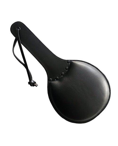 Rouge Leather Padded Ping Pong Paddle