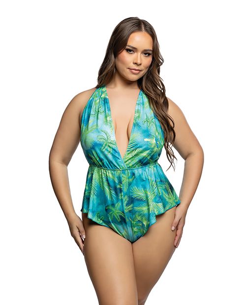 Roma Confidential Tropical Dream Jungle Print Romper