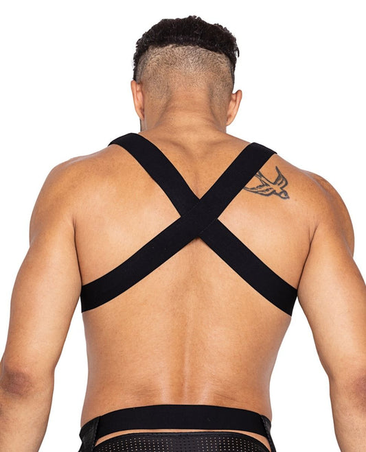 Roma Confidential Master Harness With Hook & Ring Closure