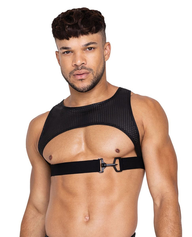 Roma Confidential Master Harness With Hook & Ring Closure