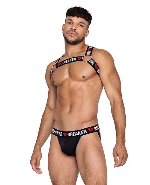 Roma Confidential Heartbreaker Harness With Large O-Ring Detail