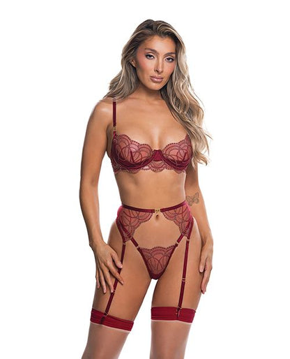 Roma Confidential Beaded Belle 3 Piece Bra Set