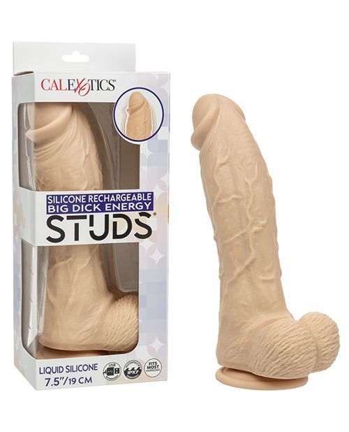 Silicone Studs Rechargeable Big Dick Energy Dildo