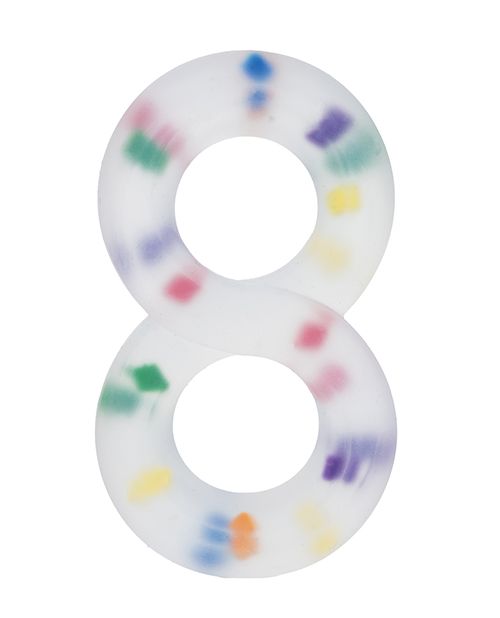 Alpha Liquid Silicone Crazy 8 Party Ring