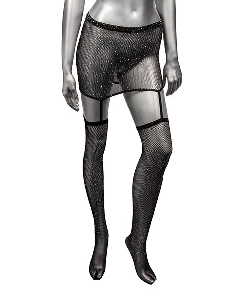 Radiance One Piece Garter Skirt With Thigh Highs