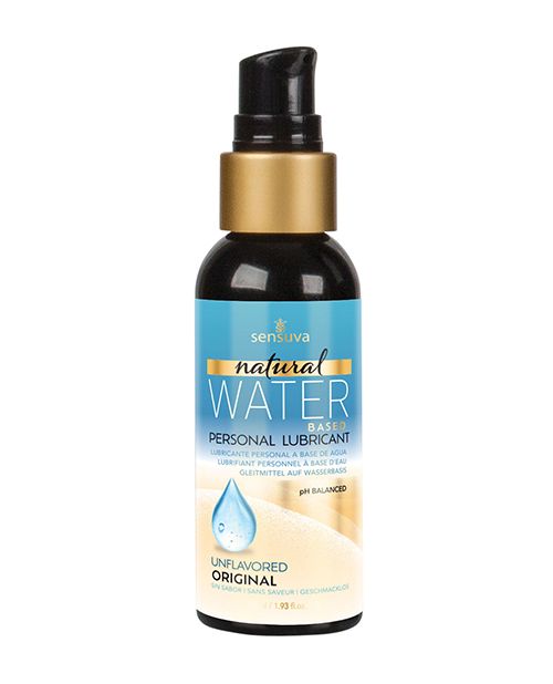 Sensuva Natural Water-Based Personal Lubricant
