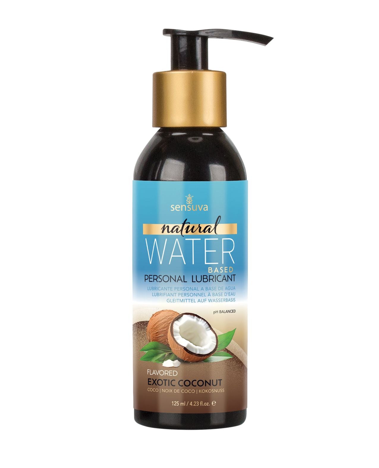Sensuva Natural Water-Based Personal Lubricant