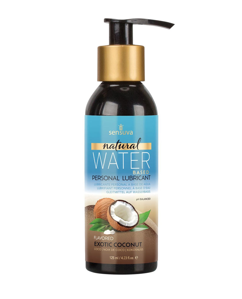 Sensuva Natural Water-Based Personal Lubricant