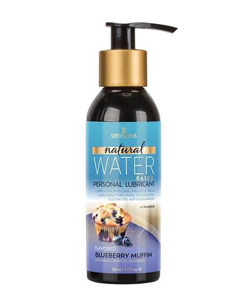 Sensuva Natural Water-Based Personal Lubricant