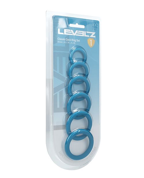 Levelz Classic Silicone Cock Ring Set