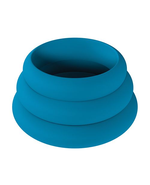 Levelz Wide O Silicone Cock Ring Set