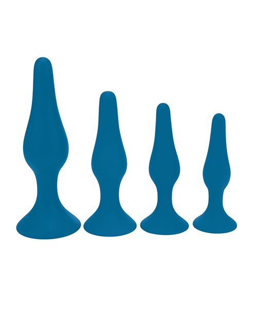 Levelz Slim Silicone Anal Plug Kit