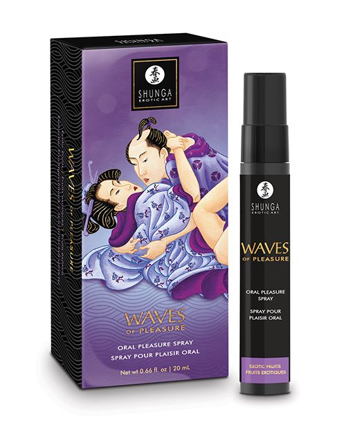 Shunga Waves of Pleasure Oral Pleasure Spray-.66 oz