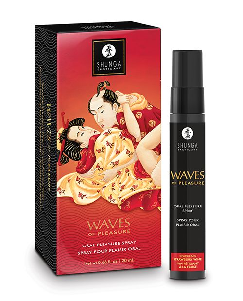 Shunga Waves of Pleasure Oral Pleasure Spray-.66 oz