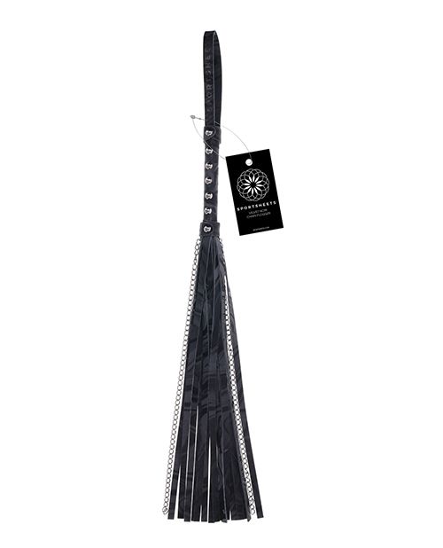 Velvet Noir Chain Flogger