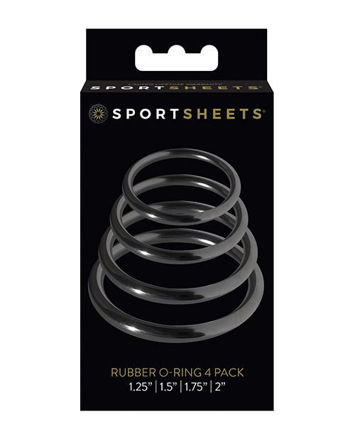 Sportsheets Rubber O Ring 4 Pack
