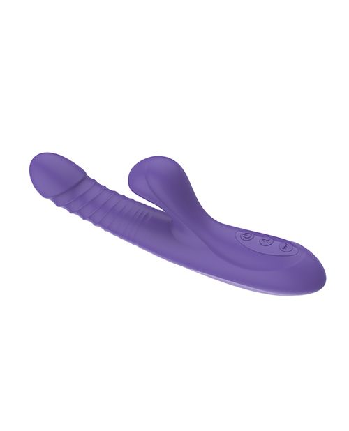Noire Collection Omega Multi Function Warming Head Rabbit Vibe